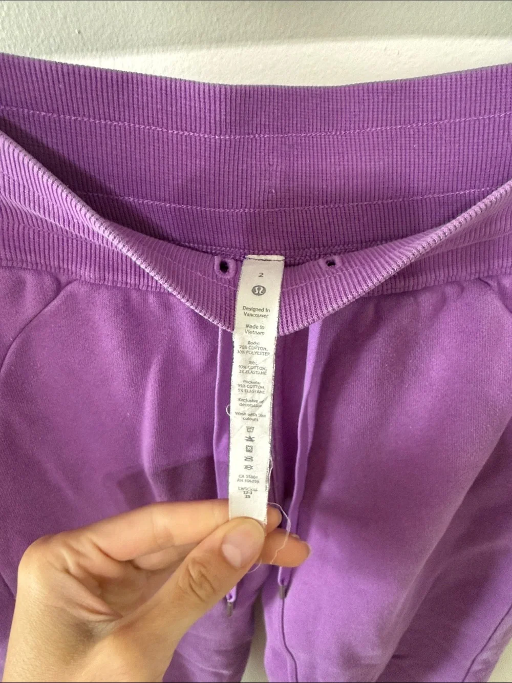 Lululemon Scuba High-Rise Jogger Moonlit Magenta
